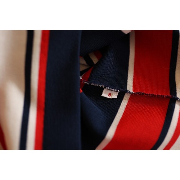 Vintage 60s 70s James Kenrob Nautical Mod Button Down Butterfly Collar Shirt 8 - Picture 4 of 13